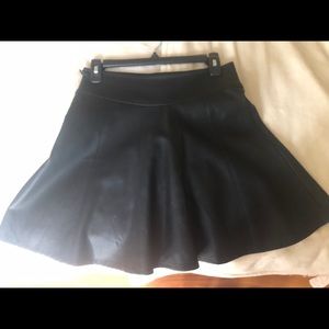 Pleather skirt
